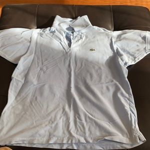 Lacoste Baby Blue Polo Size 6